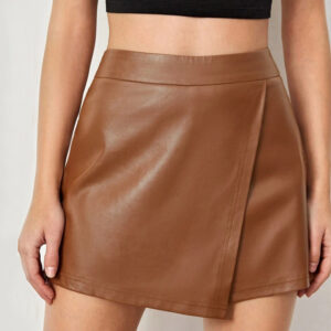 Women's Casual Hip-hugging Leather Pants