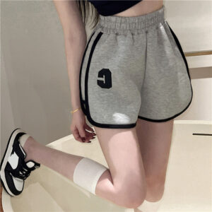 Spicy Girl Sports Shorts For Women Loose-Fit Outerwear Versatile For Summer